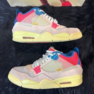 JORDAN 4 RETRO x UNION LA | Guava Ice | Size 11M | EUC